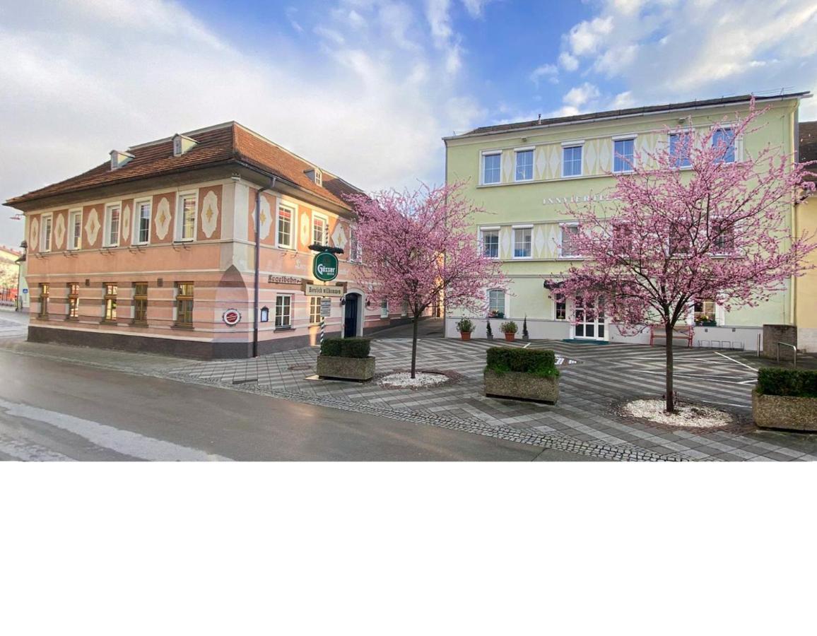 Gasthof Hametner Mit Innviertlerhof Mit Direktem Zugang Zur Therme Mediterrana Durch Unseren Garten! Bad Hall Luaran gambar