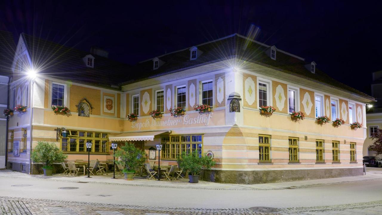 Gasthof Hametner Mit Innviertlerhof Mit Direktem Zugang Zur Therme Mediterrana Durch Unseren Garten! Bad Hall Luaran gambar