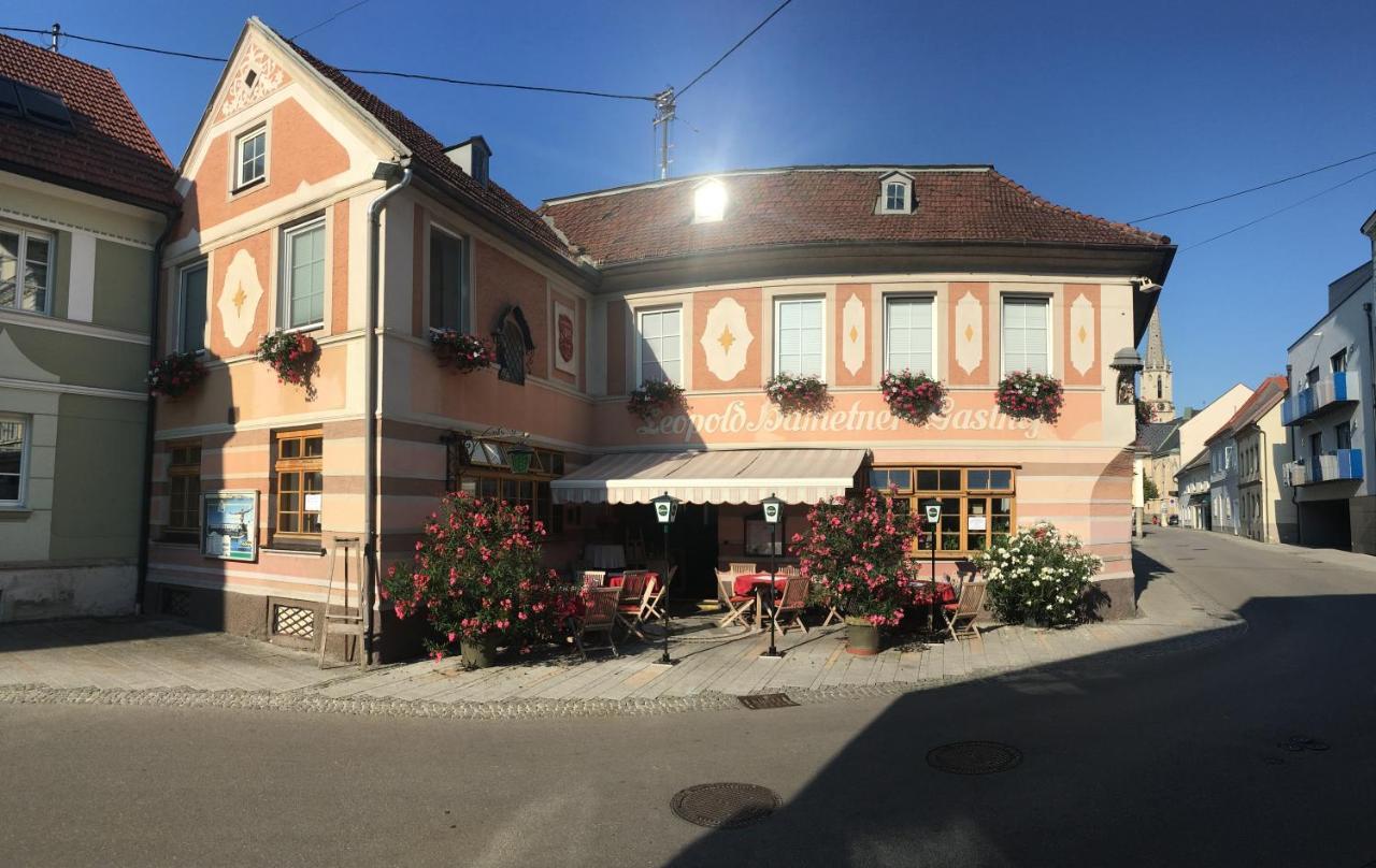 Gasthof Hametner Mit Innviertlerhof Mit Direktem Zugang Zur Therme Mediterrana Durch Unseren Garten! Bad Hall Luaran gambar